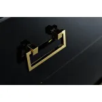 Комод черный с ящиками KFG057