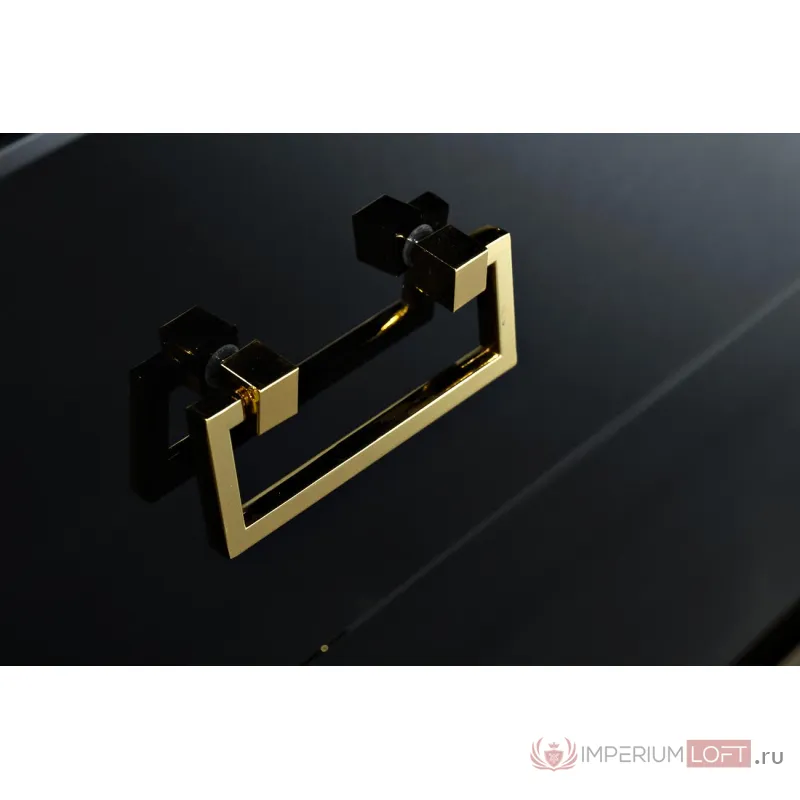 Комод черный с ящиками KFG057 от ImperiumLoft