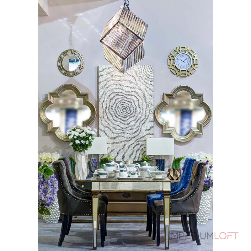 Зеркало круглое в обрамлении M835 от ImperiumLoft Зеркало круглое в обрамлении M835 от ImperiumLoft