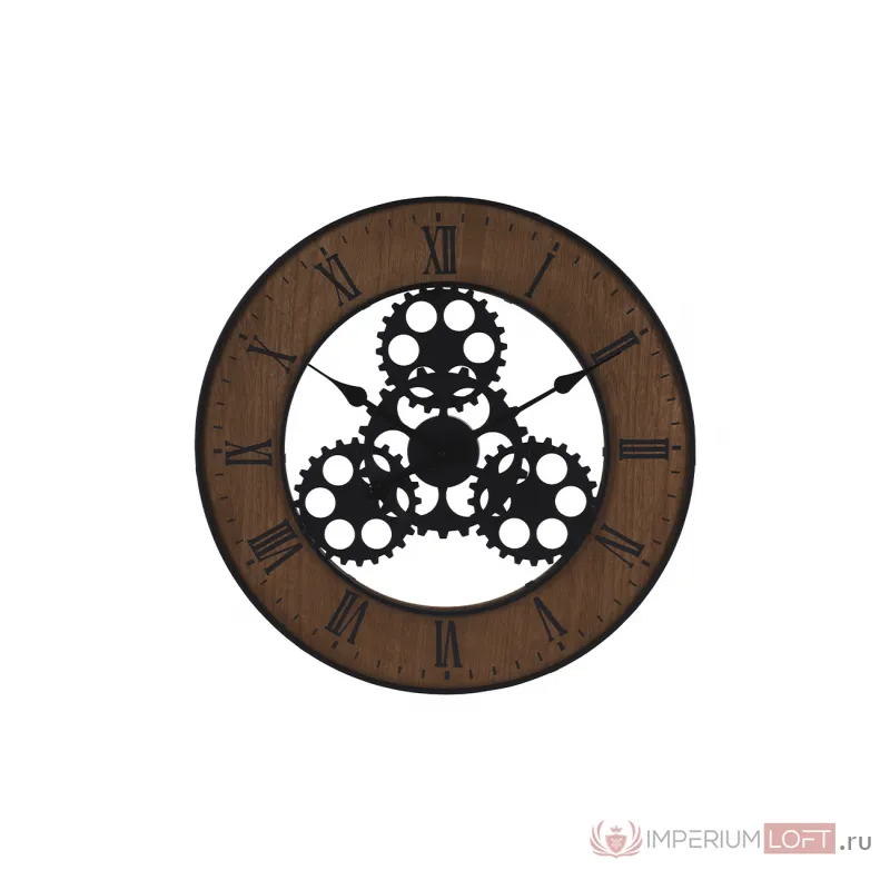 Часы настенные коричневые HZ1300630 от ImperiumLoft