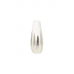 Ваза белая с декором 18H2840S-19 от ImperiumLoft