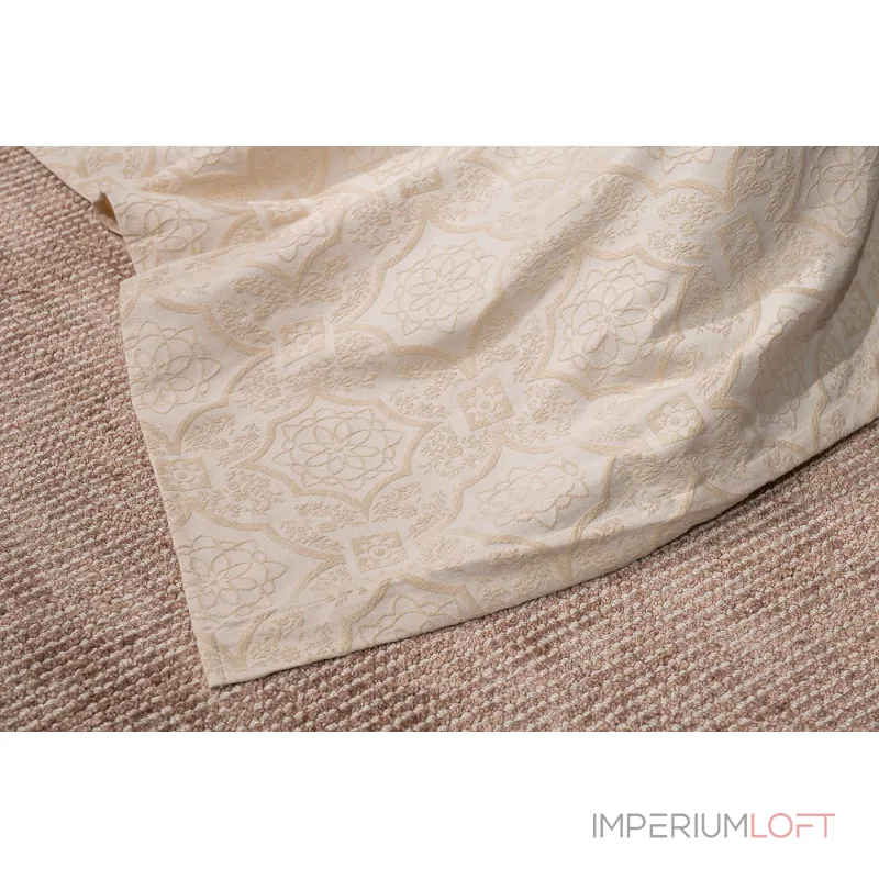 Покрывало 'Тиара' 240х260см бежевое от ImperiumLoft Покрывало 'Тиара' 240х260см бежевое от ImperiumLoft