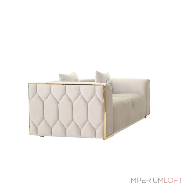 102AN-DIV-9172-BEG Диван Bern двухместный, велюр бежевый 194*96*69см от ImperiumLoft 102AN-DIV-9172-BEG Диван Bern двухместный, велюр бежевый 194*96*69см от ImperiumLoft