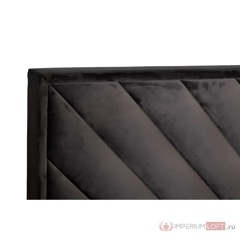 Кровать Milano Basic c подъем.мех.велюр серый Riv96 173*220*125 от ImperiumLoft