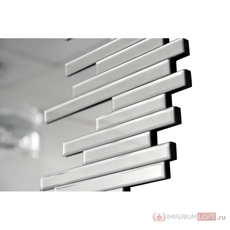 Часы настольные стеклянные серебряные C80591 от ImperiumLoft
