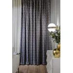 121GD-TON09-PORT GOL Портьера MODENA голубая 275*260см от ImperiumLoft