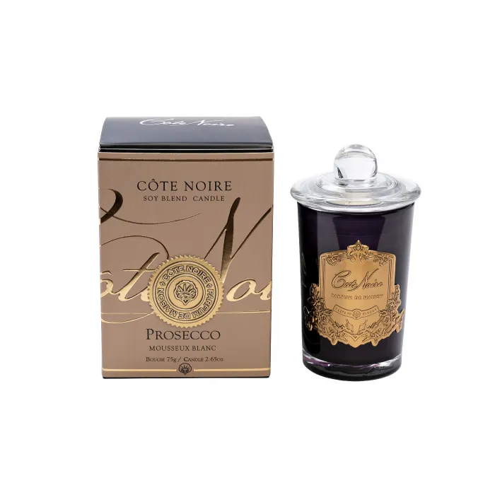 96CN7532 Свеча ароматическая Prosecco в стакане в упаковке 75 гр. от ImperiumLoft