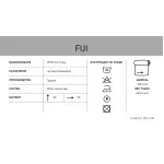 Ткань портьерная FIJI бирюзовая от ImperiumLoft
