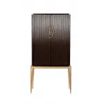 ART-2706-S Комод высокий темно-вишневый 89*46*173см от ImperiumLoft