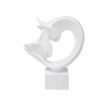 Статуэтка 'Объятия. Абстракция' белая