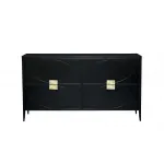 98BP-GD01KOMD-CHERN Комод черный 160*90*40см от ImperiumLoft