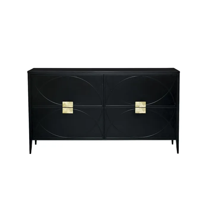 98BP-GD01KOMD-CHERN Комод черный 160*90*40см от ImperiumLoft