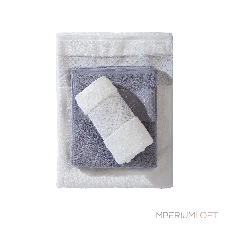 Полотенце махровое 50*90 Симпатия крем от ImperiumLoft Полотенце махровое 50*90 Симпатия крем от ImperiumLoft