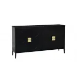 98BP-GD01KOMD-CHERN Комод черный 160*90*40см от ImperiumLoft
