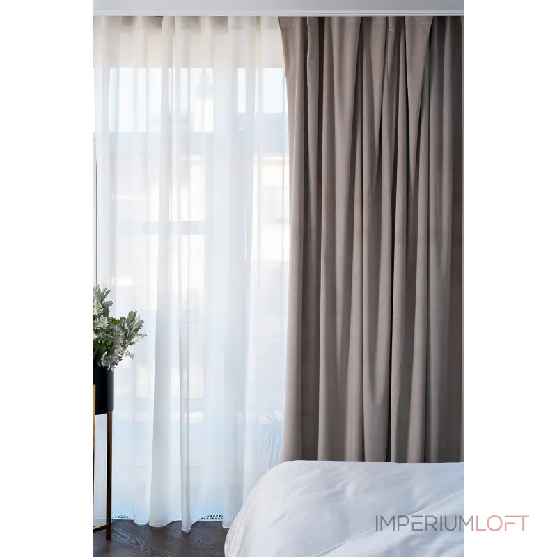 115KRT-282605-TUL CREM Тюль Ницца кремовый, 275*320 от ImperiumLoft 115KRT-282605-TUL CREM Тюль Ницца кремовый, 275*320 от ImperiumLoft