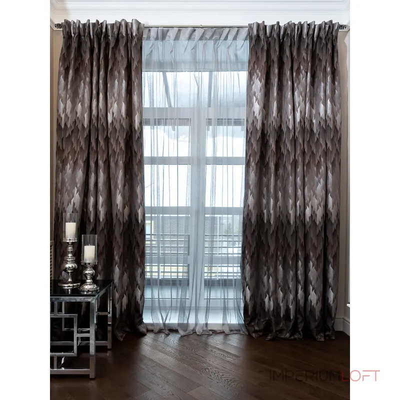 Тюль ROMA 275х320см серый от ImperiumLoft Тюль ROMA 275х320см серый от ImperiumLoft