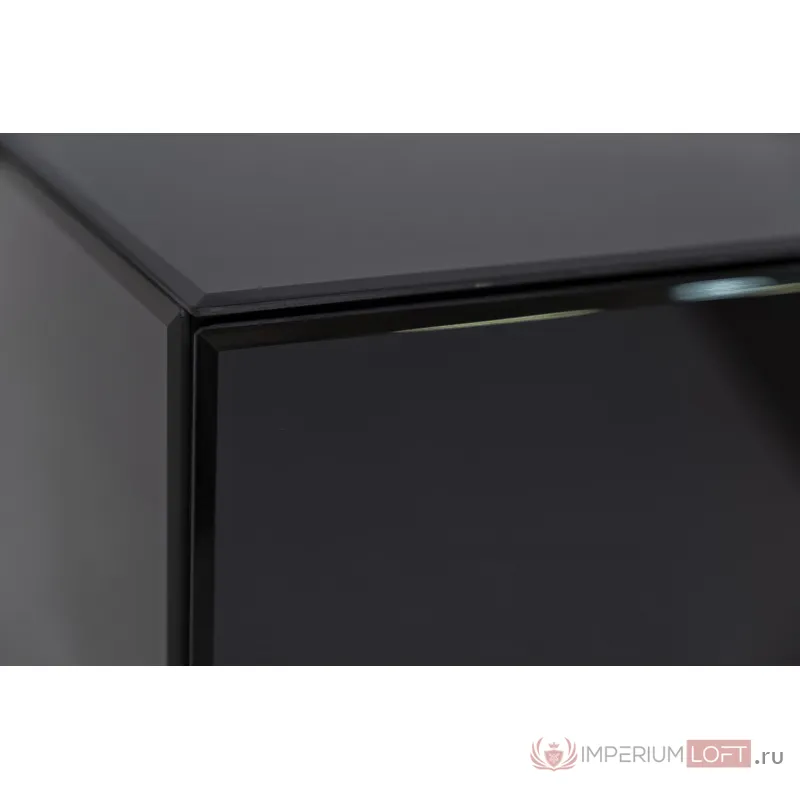 KFG059 Тумба c 2-мя ящиками черная/золото 55*40*58см от ImperiumLoft