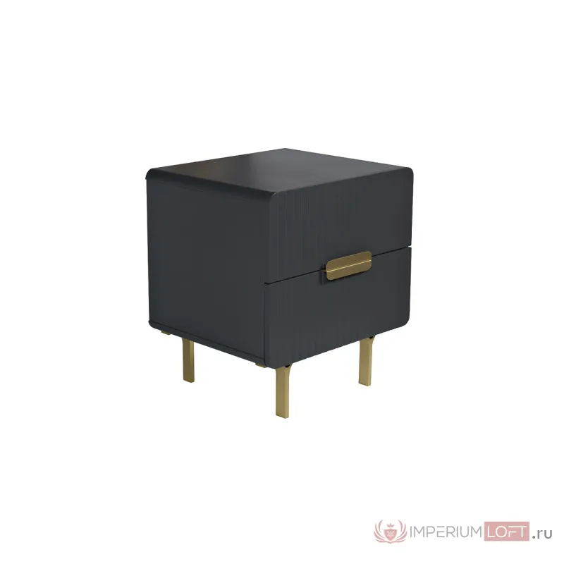 40AD-CB0005A Тумбочка серая 50*41,5*56 см от ImperiumLoft