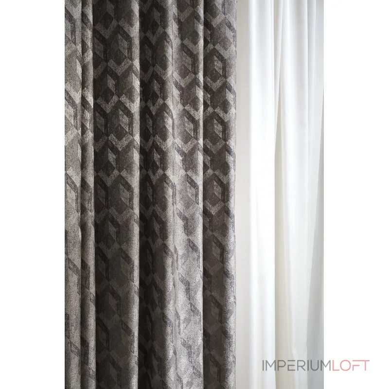 121GD-TON07-PORT SER Портьера MODENA серебряная 275*260см от ImperiumLoft 121GD-TON07-PORT SER Портьера MODENA серебряная 275*260см от ImperiumLoft