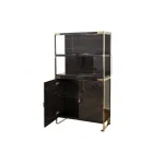 84HB-VI319H2 Витрина Golden Prism 100*41*180см от ImperiumLoft