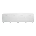 GD-TV004 Тумба под телевизор серии GardaDecor 60*200*45см белая от ImperiumLoft