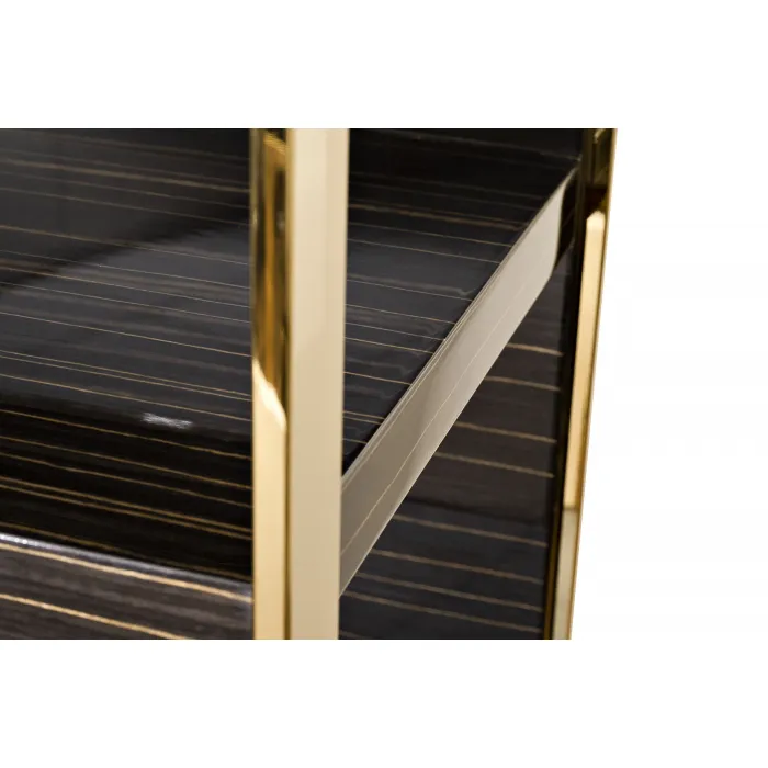84HB-VI319H2 Витрина Golden Prism 100*41*180см от ImperiumLoft