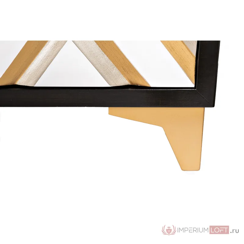 ART-2924-TV Тумба под телевизор с ромбовидным декором 193*45*60 от ImperiumLoft