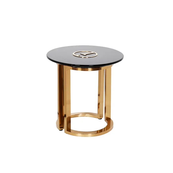 Столик журнальный Garda Decor круглый GD-ET002 от ImperiumLoft