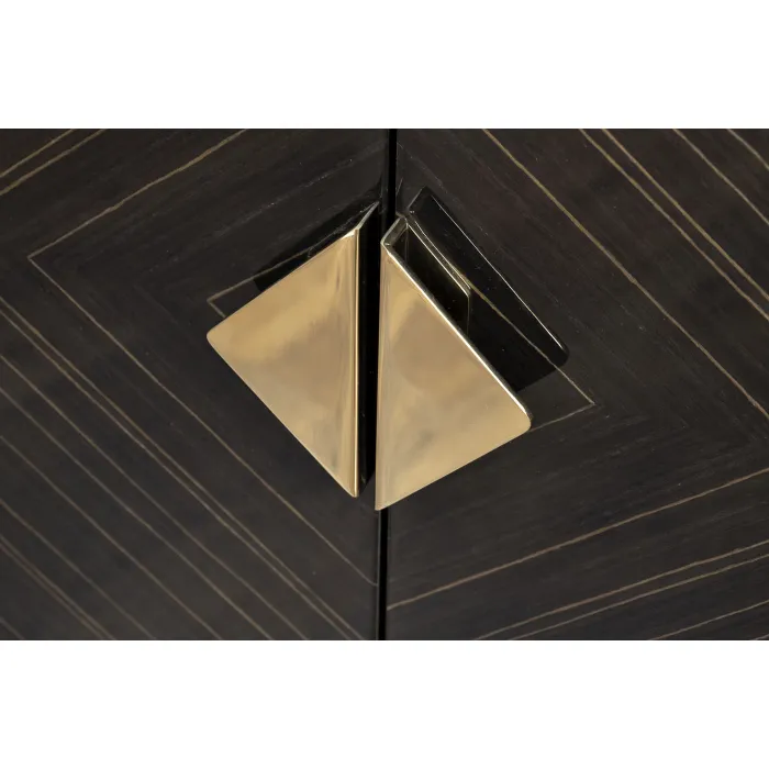 84HB-VI319H2 Витрина Golden Prism 100*41*180см от ImperiumLoft