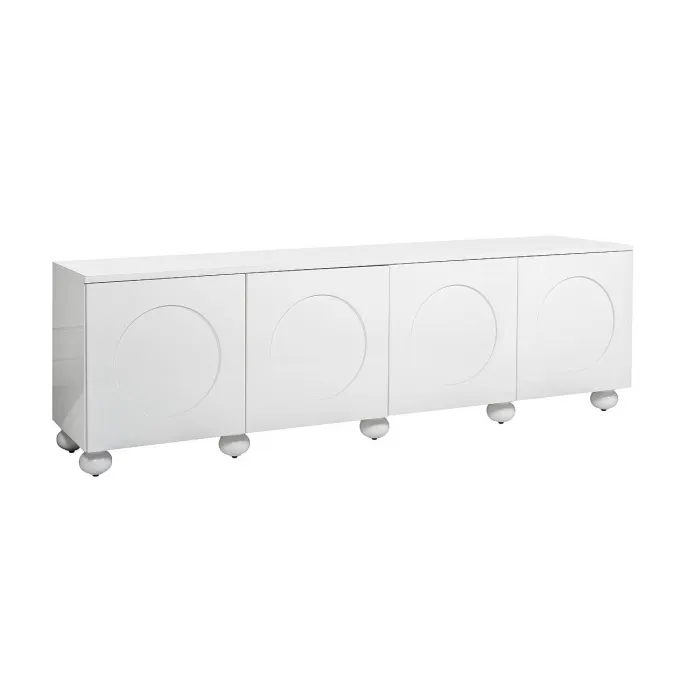 GD-TV004 Тумба под телевизор серии GardaDecor 60*200*45см белая от ImperiumLoft