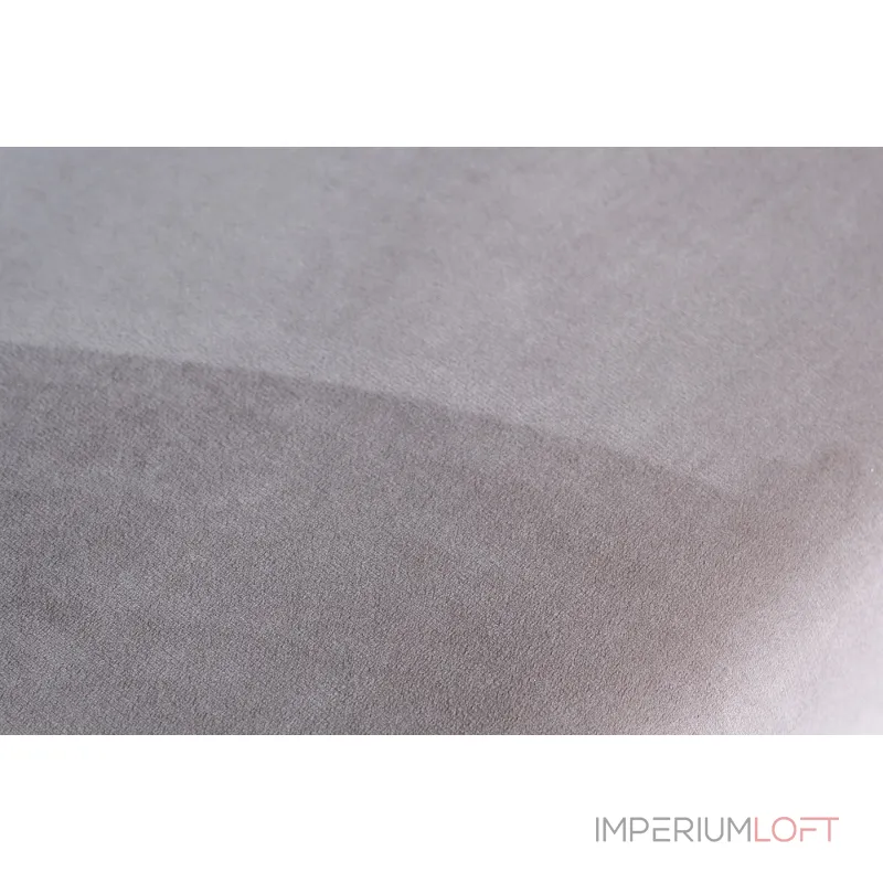 Банкетка Prima на металлических опорах серо-бежевая от ImperiumLoft