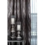 Портьера CASCADA 275х260см серая от ImperiumLoft