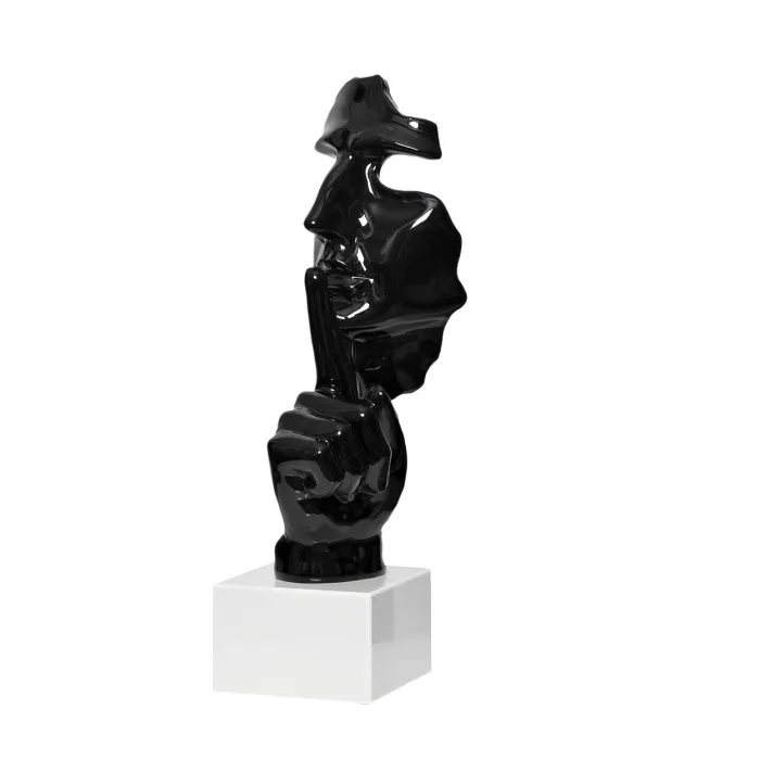 Статуэтка Молчание D4816 (черный) от ImperiumLoft