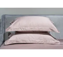 Комплект из 2х наволочек сатиновых 50х70см пудреная роза Комплект из 2х наволочек сатиновых 50х70см пудреная роза