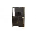 84HB-VI319H2 Витрина Golden Prism 100*41*180см от ImperiumLoft