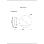 Бра Шары K2KM1105W-5 от ImperiumLoft