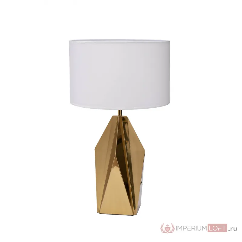 Лампа настольная с кремовым абажуром от ImperiumLoft