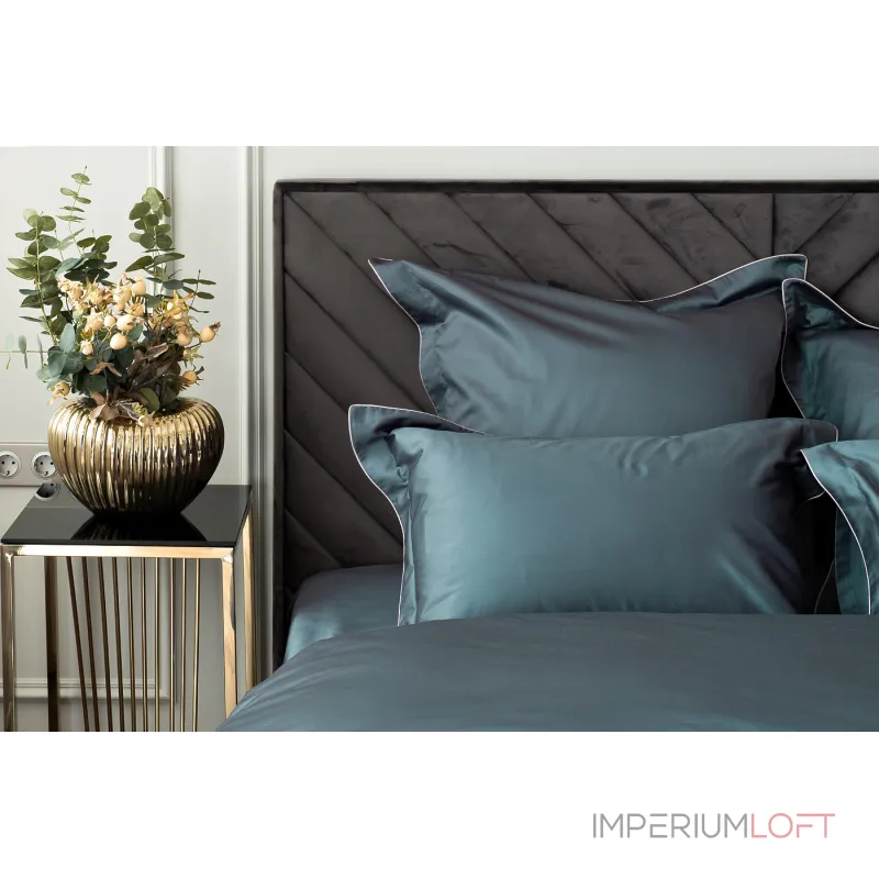 107TD-D25G2-NAV ZEL Комплект наволочек сатин зел 70*70(2шт) от ImperiumLoft 107TD-D25G2-NAV ZEL Комплект наволочек сатин зел 70*70(2шт) от ImperiumLoft