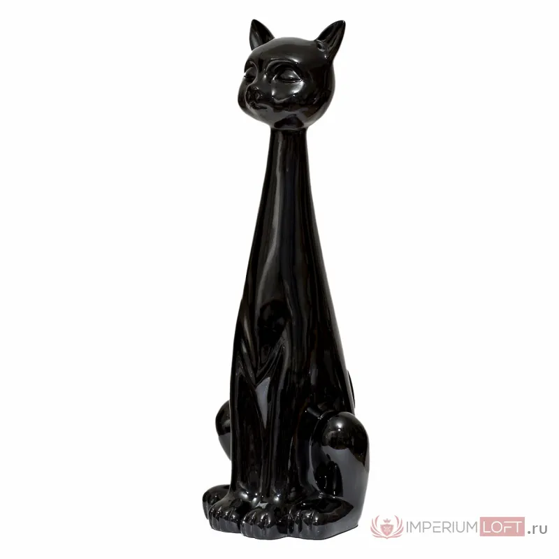 Статуэтка Чёрный кот C5011284 (черный) от ImperiumLoft
