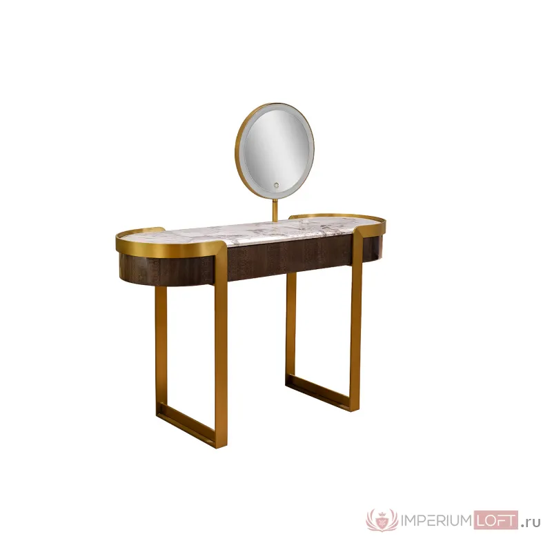 58DB-CST20050 Стол с зеркалом и подсветкой Sevilla 120*42*76см от ImperiumLoft