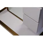 58DB-18158ZERK Тумба с зеркалом и подсветкой св.шпон 75*40*180см от ImperiumLoft