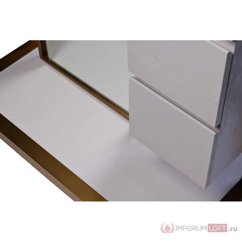58DB-18158ZERK Тумба с зеркалом и подсветкой св.шпон 75*40*180см от ImperiumLoft