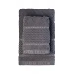 Полотенце 'Наполи' 50*90 серое от ImperiumLoft