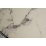 Стол обеденный Misty White белый искусственный мрамор от ImperiumLoft