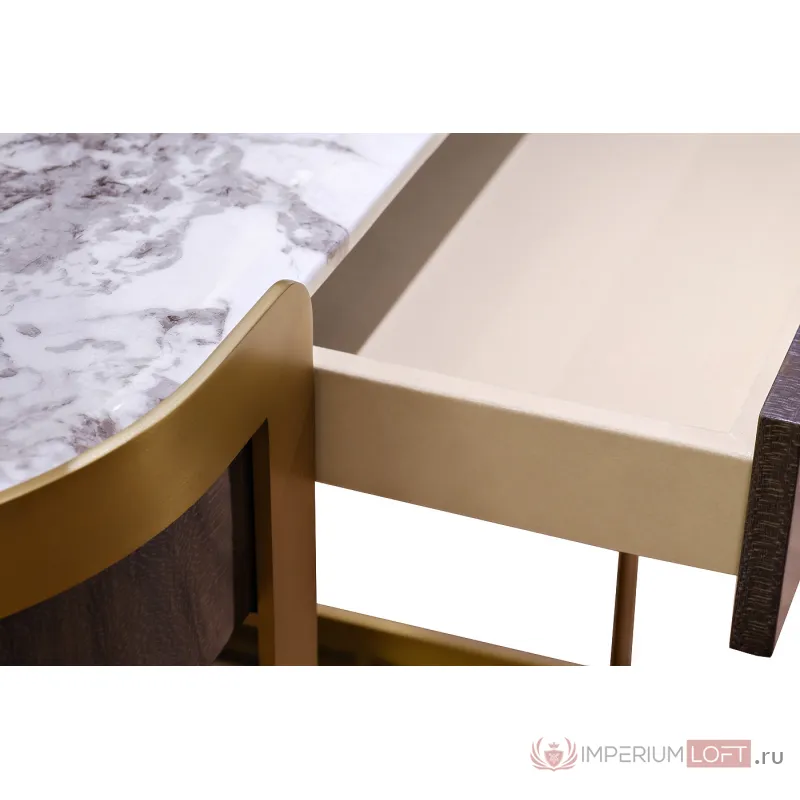 58DB-CST20050 Стол с зеркалом и подсветкой Sevilla 120*42*76см от ImperiumLoft