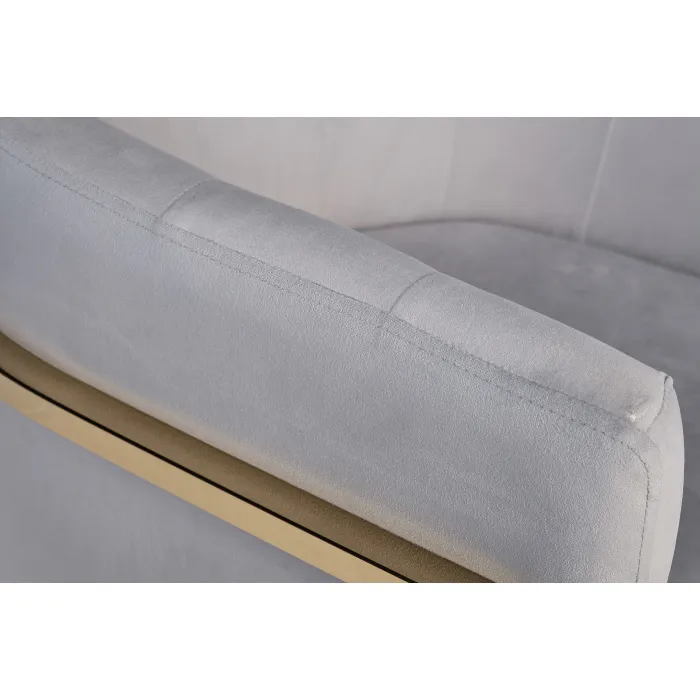 30C-DX-2010-1 LBG Кресло велюр серо-голубой 54*56*72см от ImperiumLoft