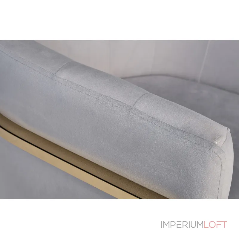 30C-DX-2010-1 LBG Кресло велюр серо-голубой 54*56*72см от ImperiumLoft