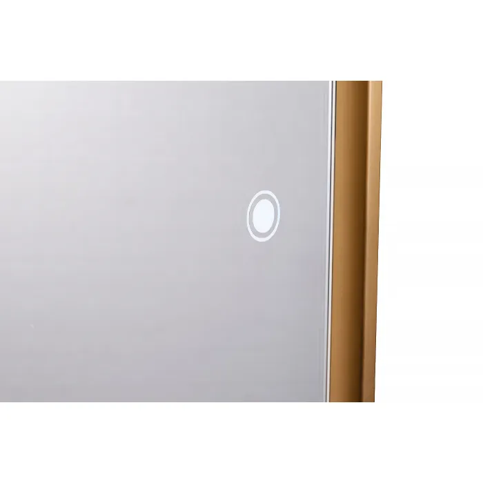 58DB-18158ZERK Тумба с зеркалом и подсветкой св.шпон 75*40*180см от ImperiumLoft