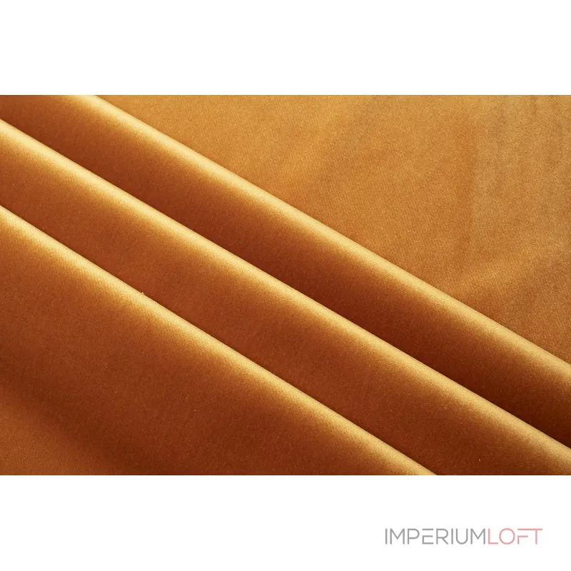 Ткань портьерная/мебельная VELVET оранжевая от ImperiumLoft