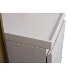 58DB-18158ZERK Тумба с зеркалом и подсветкой св.шпон 75*40*180см от ImperiumLoft